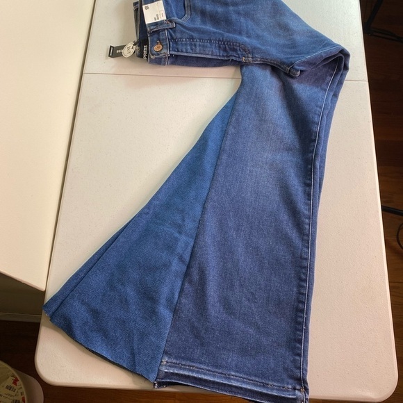 Reworked High Waisted Bellbottoms with Stretch - Picture 5 of 8